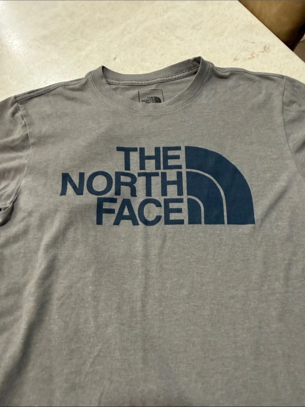 The North Face Men's Gray Graphic Logo Crew Tees (2-Pack)